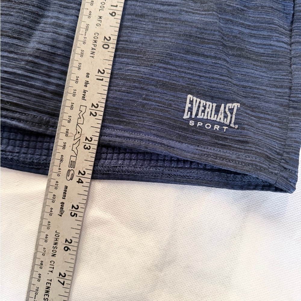 Everlast Sport Men's Navy Zip-Up Sweater - Picture 6 of 6